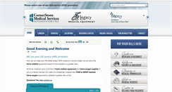 Desktop Screenshot of legacymedical.net